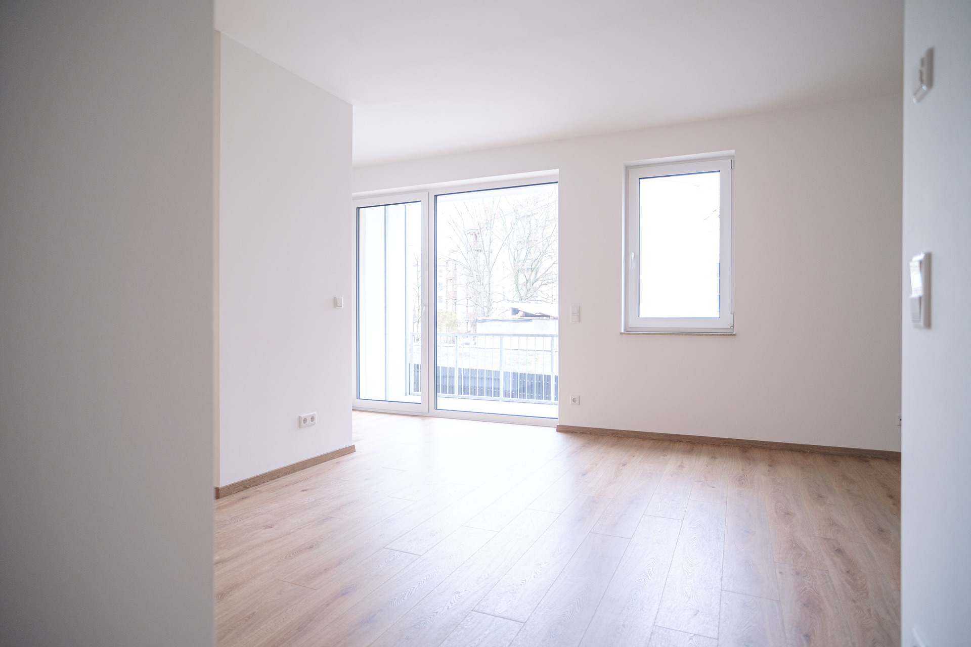 Zentrumsnah wohnen: 3-Zimmer-Wohnung mit Terrasse und EBK in zeitgemäßem Neubau, 04315 Leipzig, Etagenwohnung