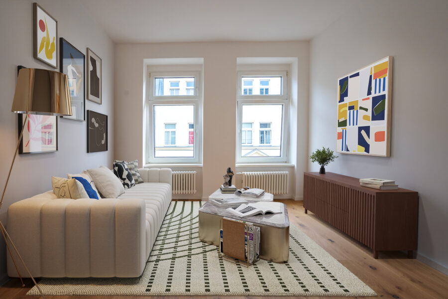 Modernisierte 3-Zimmer-Wohnung am Karl-Heine-Kanal in Leipzig Plagwitz, 04229 Leipzig, Etagenwohnung