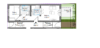 Komfortable, barrierearme 2-Zimmer-Erdgeschosswohnung mit Terrasse & Einbauküche! - Grundriss