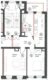 Sanierte 2-Raum-Wohnung mit EBK, Balkon, Waschmaschine und direkter Busanbindung (Linie 72) - Grundriss