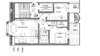 3-Zimmer-Dachgeschosswohnung mit 2 Balkonen & Einbauküche! - Grundriss