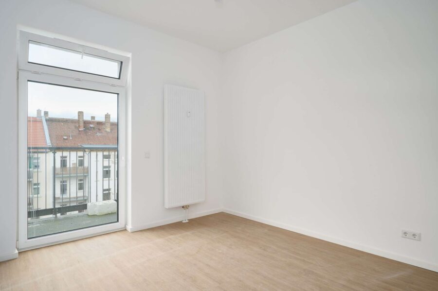 Kapitalanlage in Leipzig Ost – Möbliertes Neubau-Studioapartment mit Balkon, 04315 Leipzig, Etagenwohnung